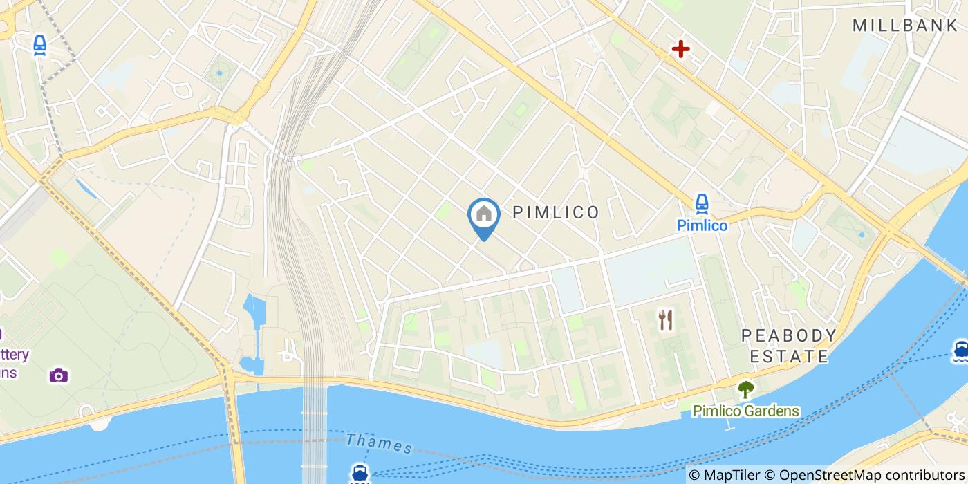 1 Bed Flat, Gloucester Street, SW1V