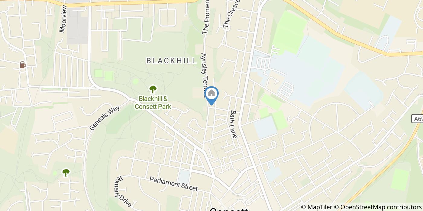 Room in a Shared House, Aynsley Terrace, DH8