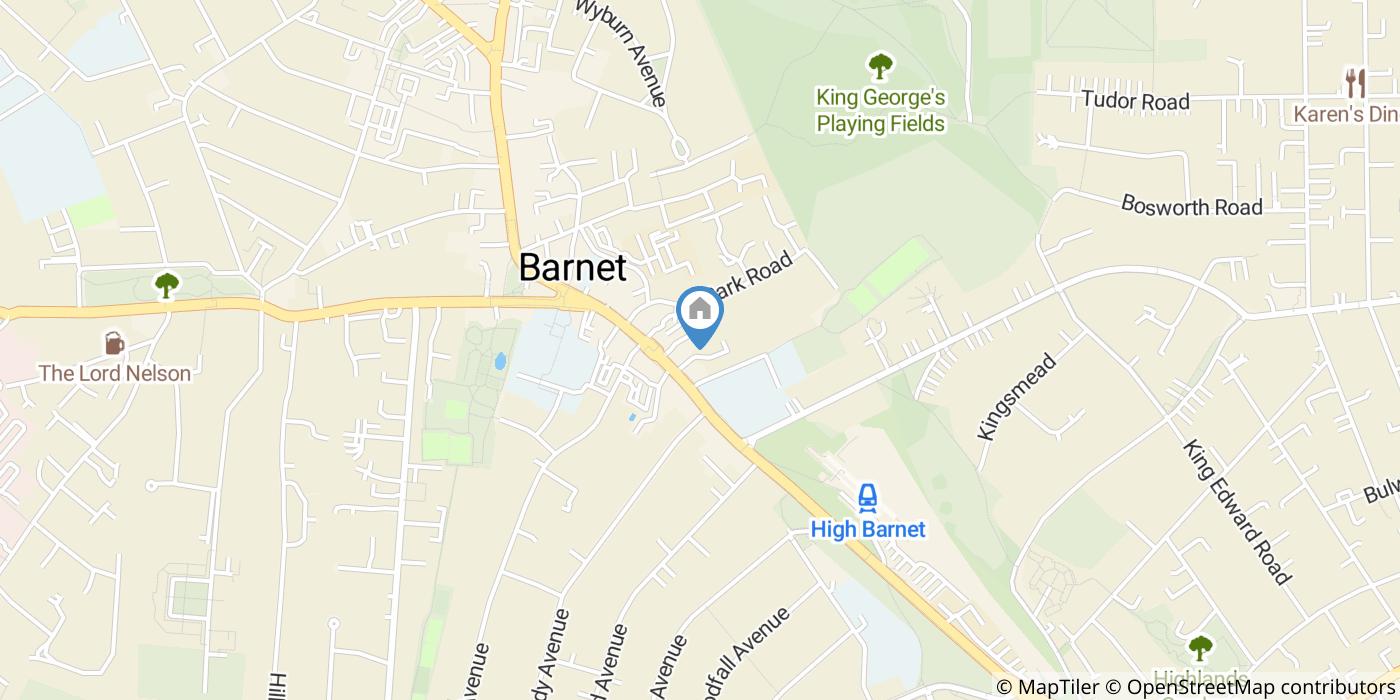 3 Bed Flat, Montague Close, EN5