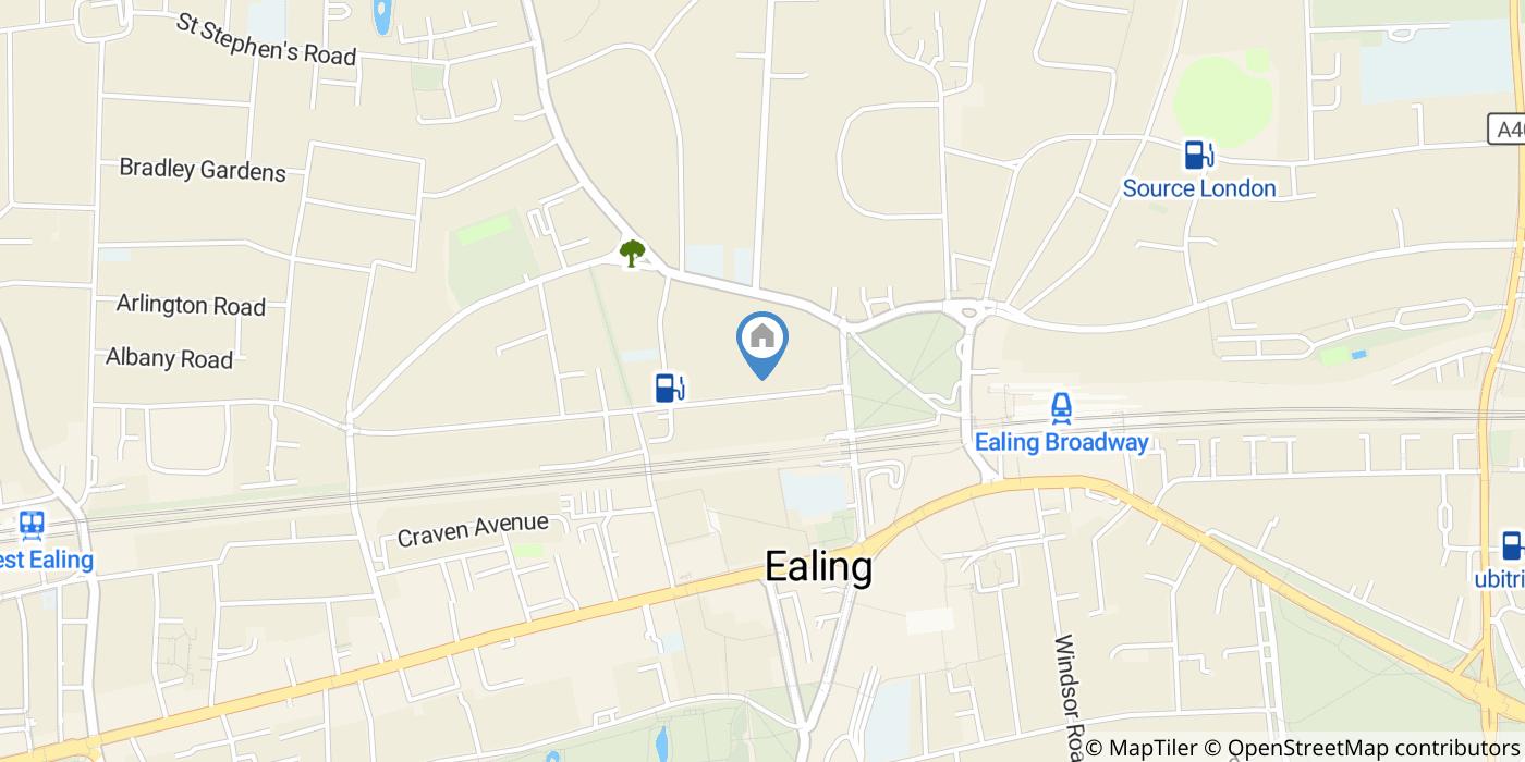 Room in a Shared House, Gordon Road, W5