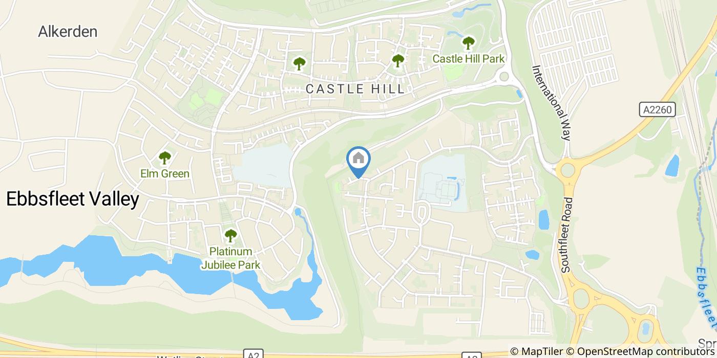 2 Bed Semi-Detached House, Christabel Close, DA10