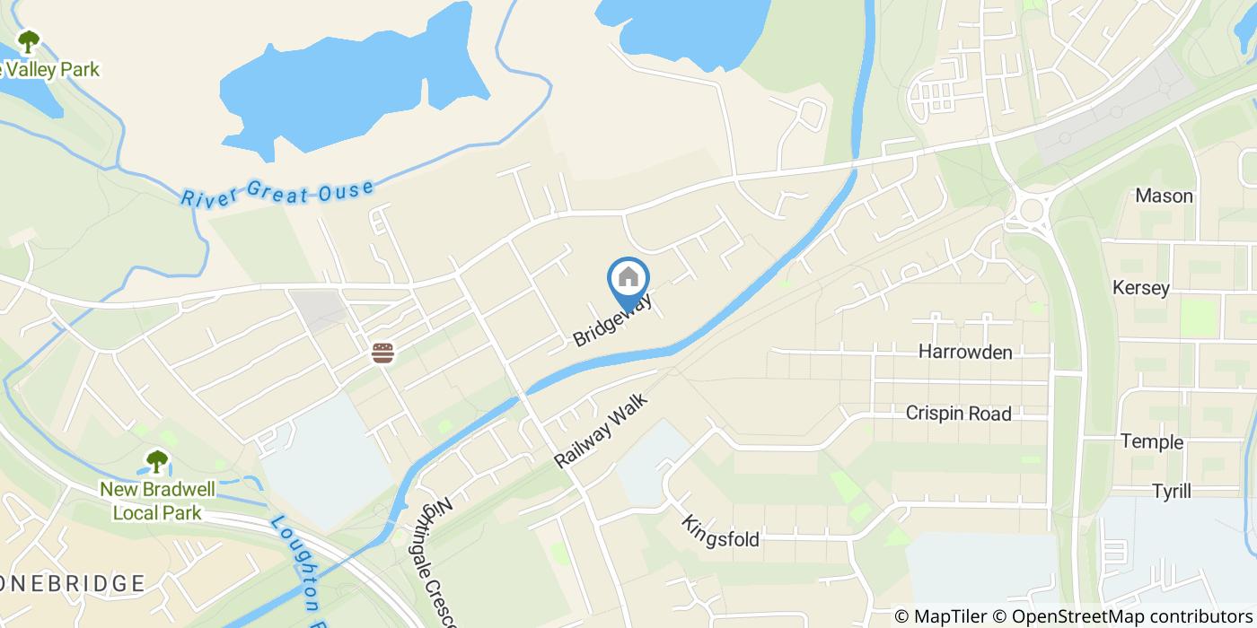 New Bradwell, Milton Keynes - 2 Bed Terraced House, Bridgeway, MK13 ...