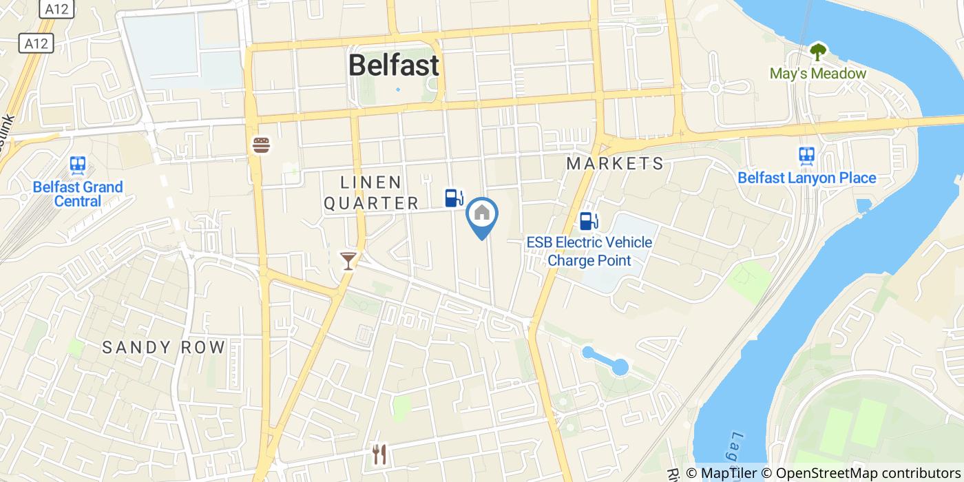 2 Bed Penthouse, Alfred Street, BT2