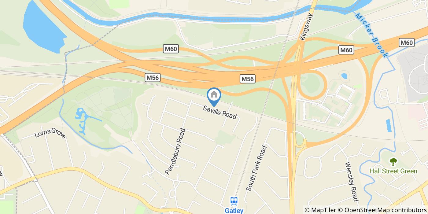 1 Bed Flat, Saville Road, SK8