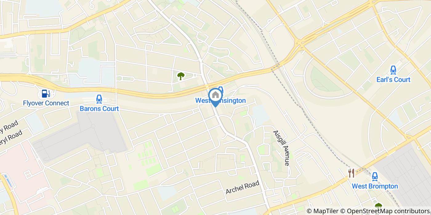 1 Bed Flat, North End Road, W14