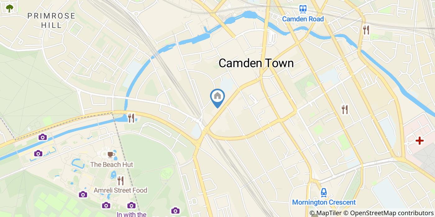 1 Bed Flat, Parkway, NW1