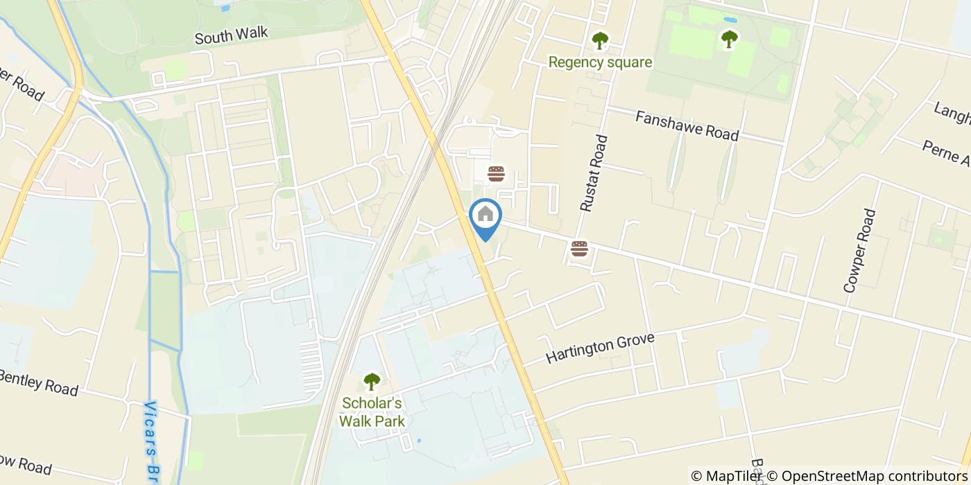 2 Bed Flat, Marque House, CB2