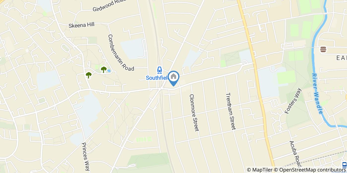 1 Bed Flat, Replingham Road, SW18