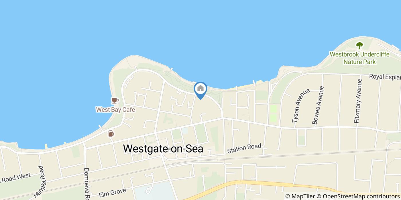 1 Bed Flat, Sea Road, CT8