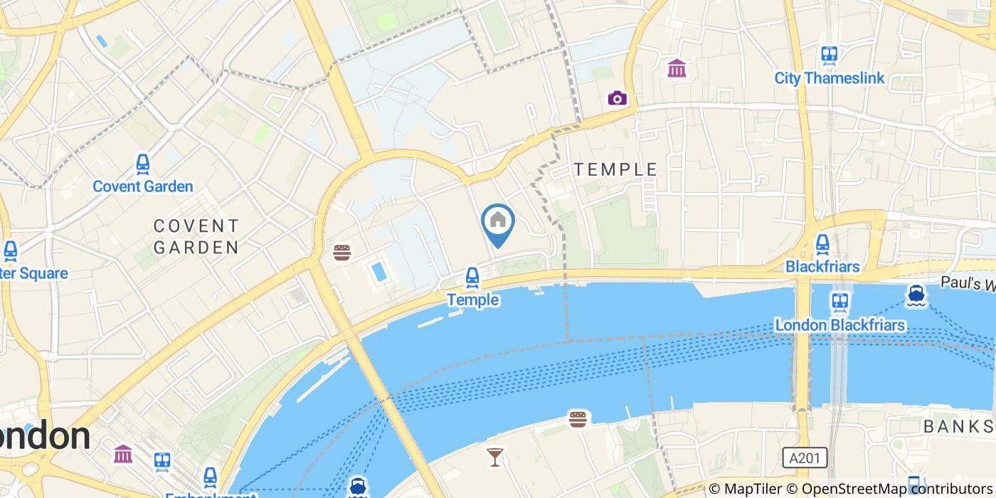 2 Bed Flat, Temple House, WC2R