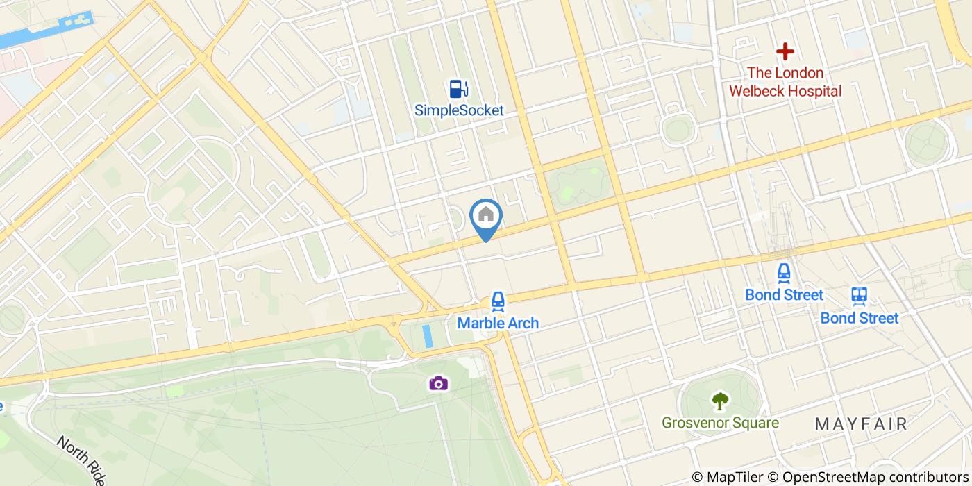 1 Bed Flat, Seymour Street, W1H