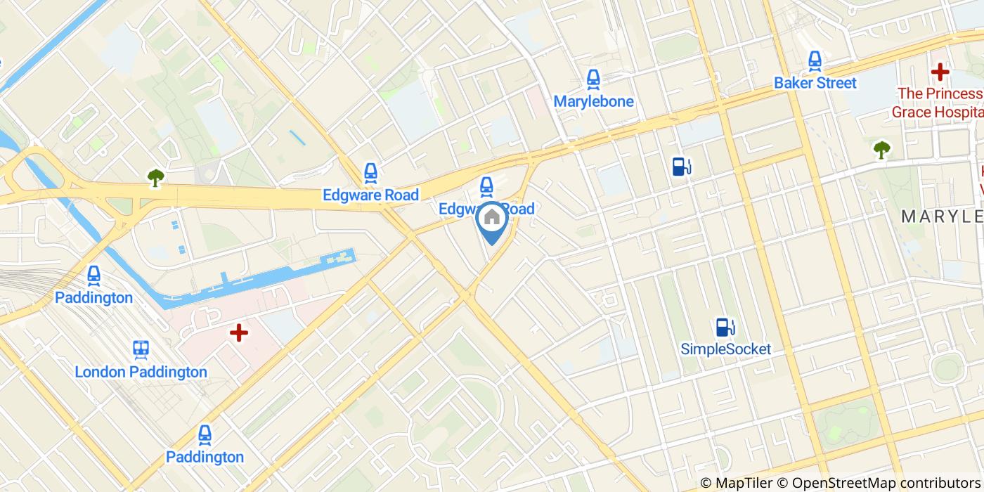 1 Bed Flat, Oxford & Cambridge Mansions, NW1