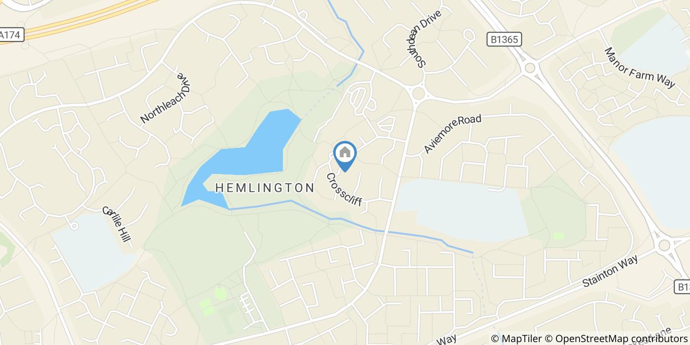 2 Bed Flat, Gainsborough Court, TS8