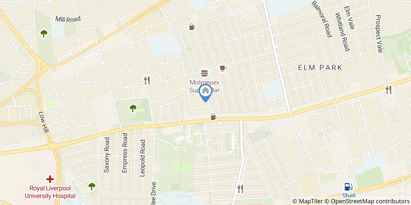 1 Bed Flat, Coleridge Street, L6