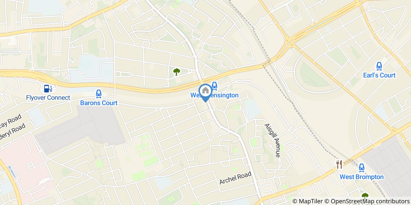 2 Bed Flat, North End Road, W14