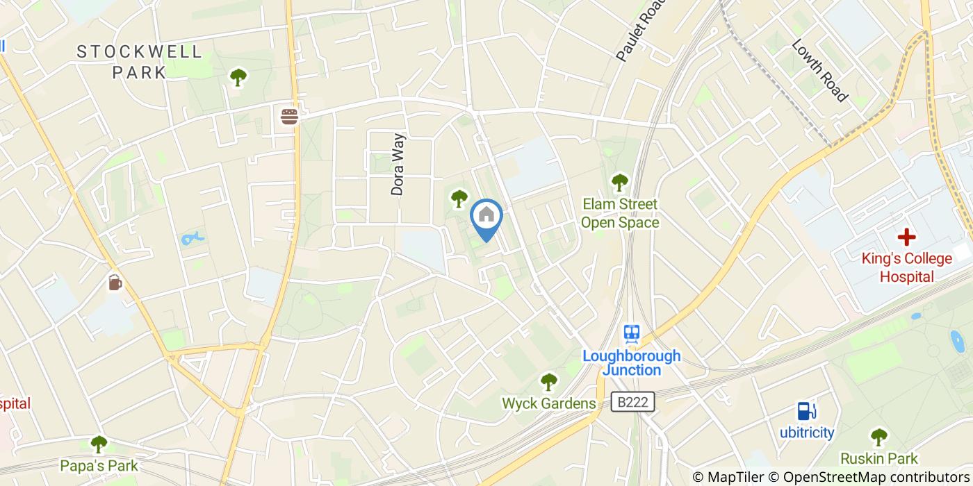 Room in a Shared Flat, Ashby House, SW9