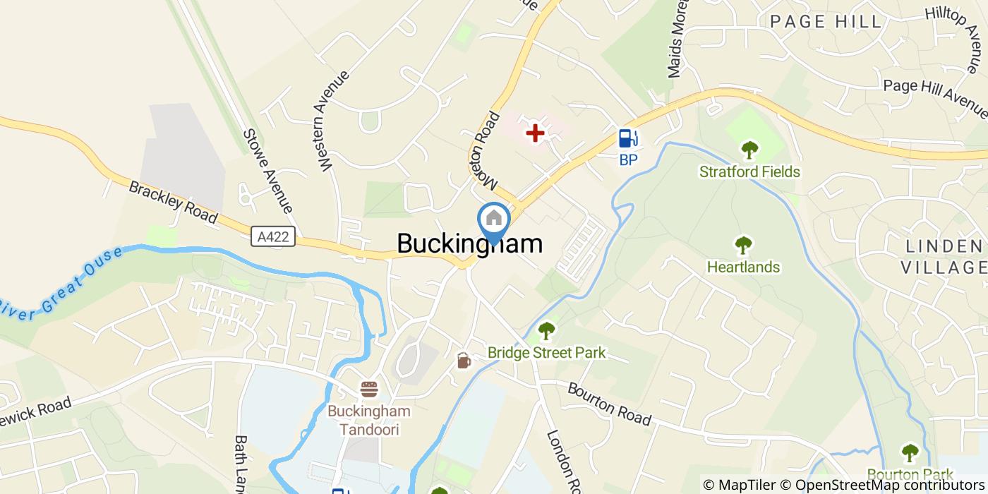 1 Bed Flat, Bank House, MK18