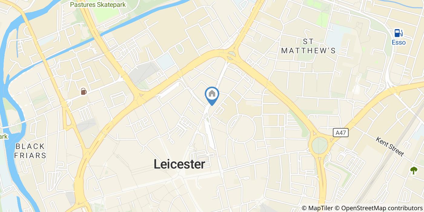 Leicester - 1 Bed Penthouse, Belgrave Gate, LE1 - To Rent Now for £950. ...