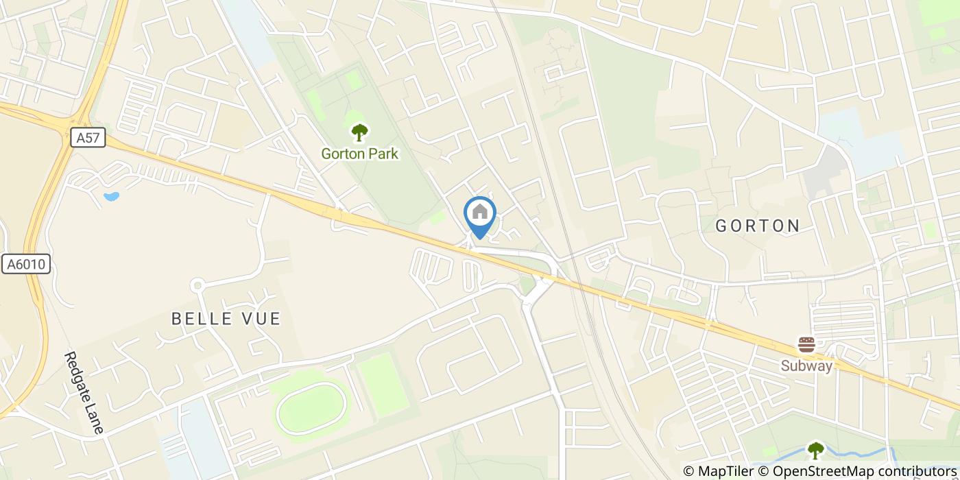 2 Bed Flat, Hyde Road, M12