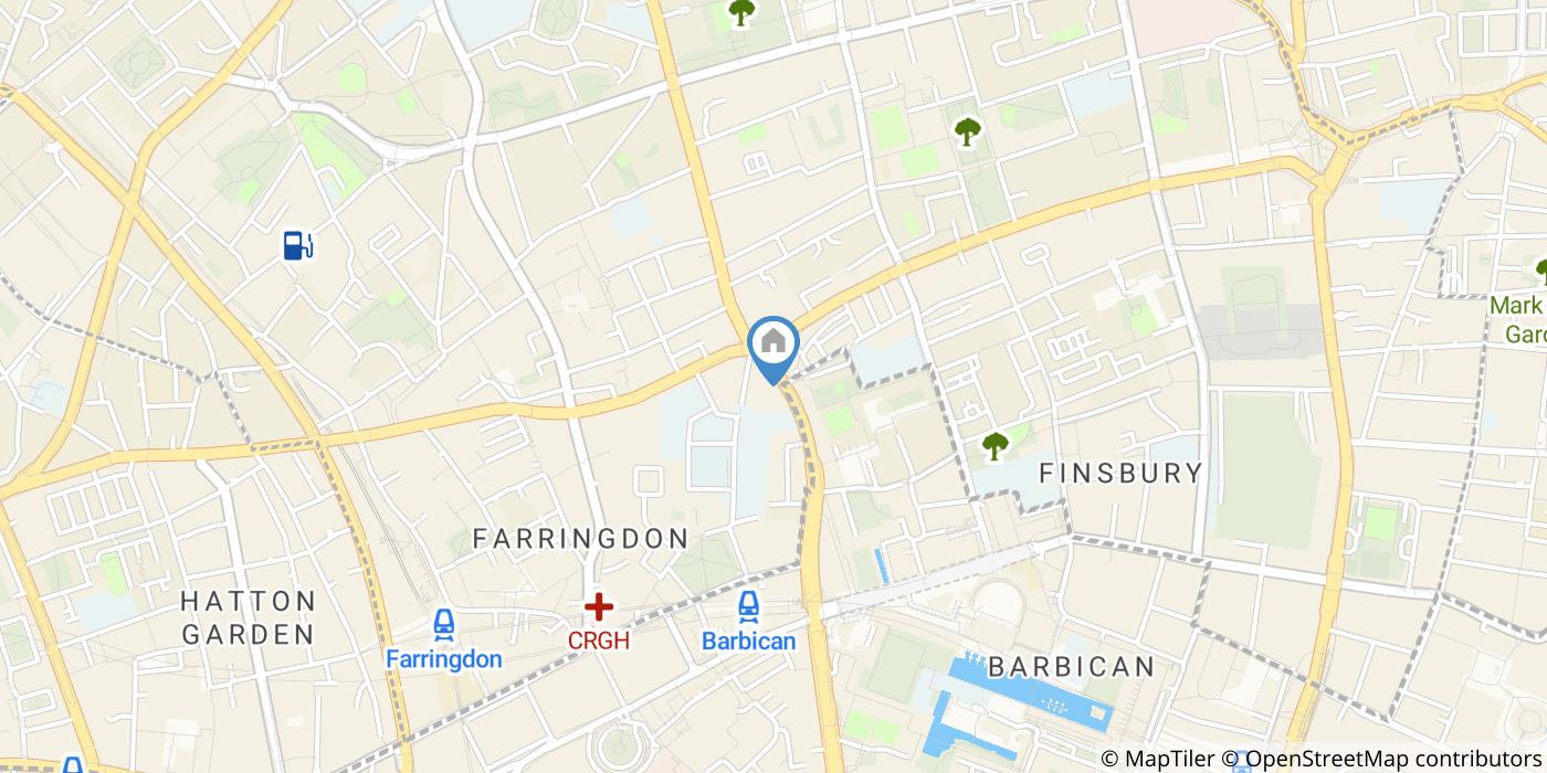 2 Bed Flat, Charterhouse Bldgs, EC1M