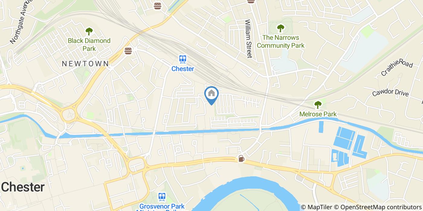 2 Bed Penthouse, Queens Road, CH1