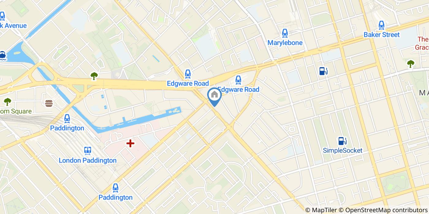 Studio Flat, Edgware Road, W2