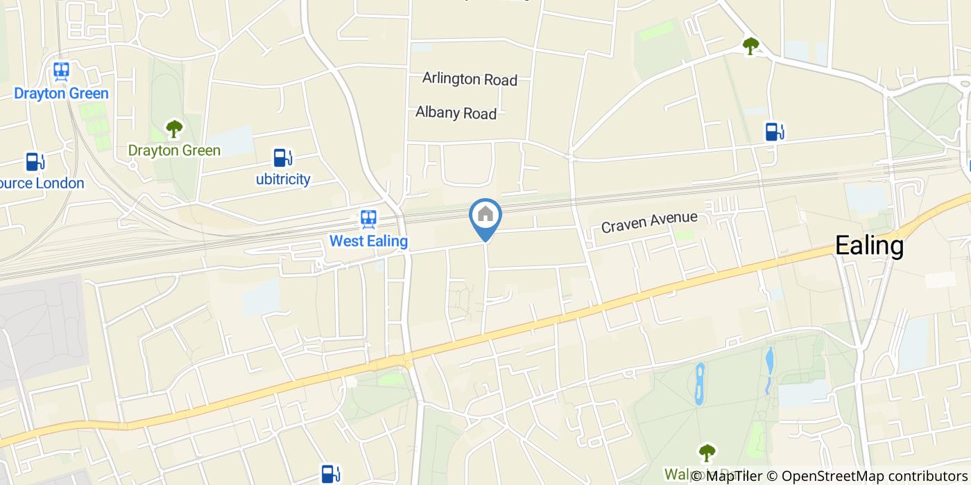 Studio Flat, Very Near Hastings Road Area, W13