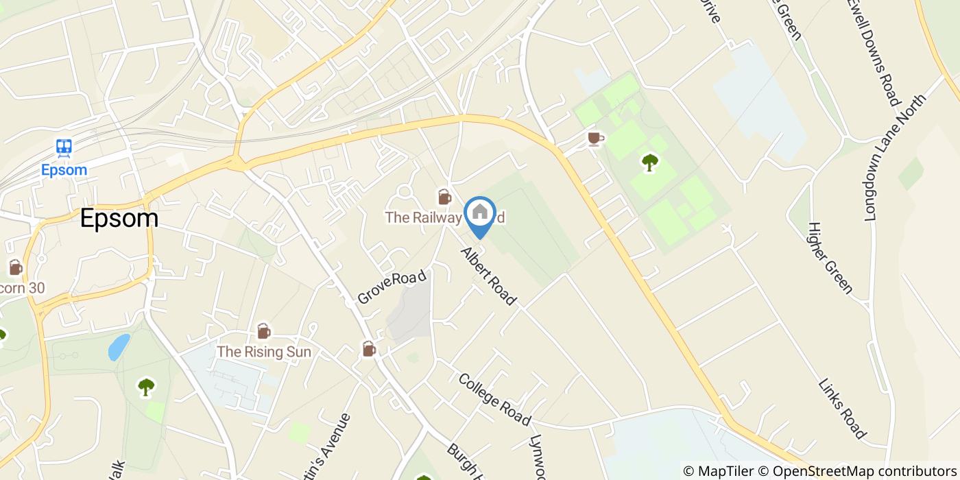 2 Bed Detached House, Albert Road, KT17