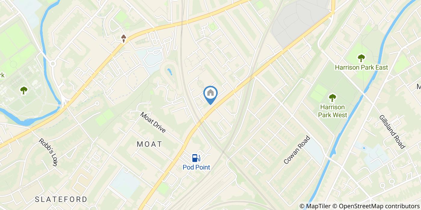 1 Bed Flat, Slateford Road, EH11