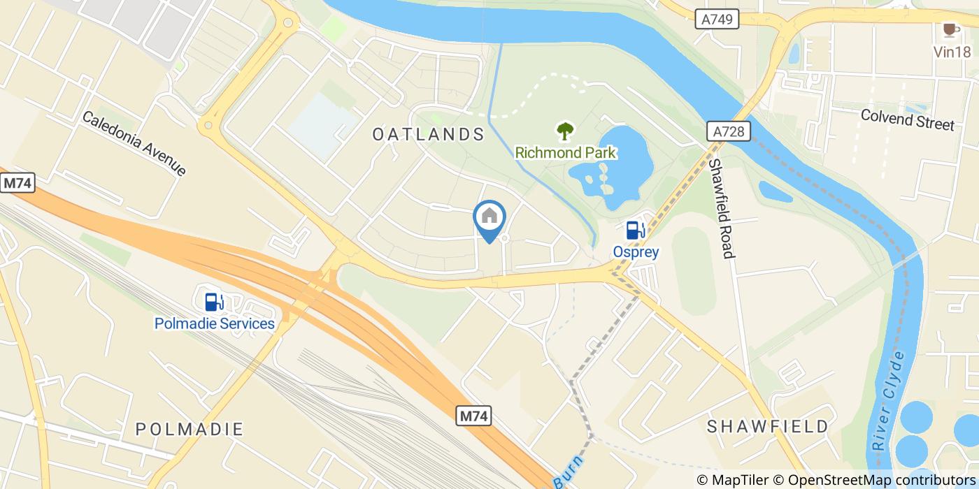 2 Bed Flat, Hunterscraig Drive, G5