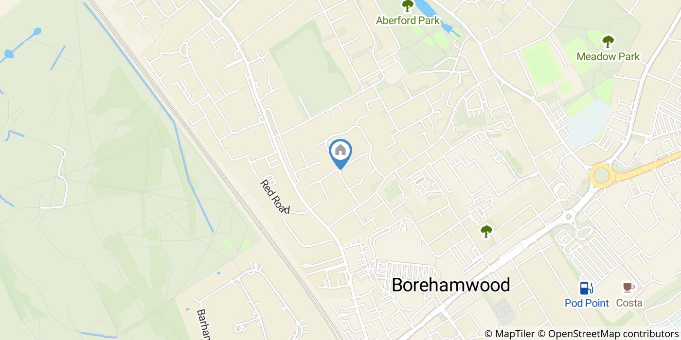 3 Bed Semi-Detached House, Lexington Close, WD6