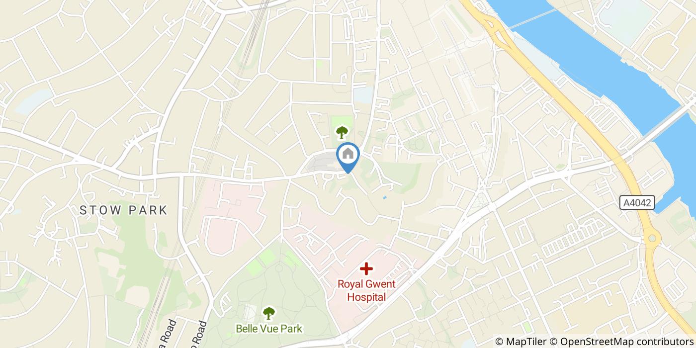 Bedsit, Stow Hill, NP20