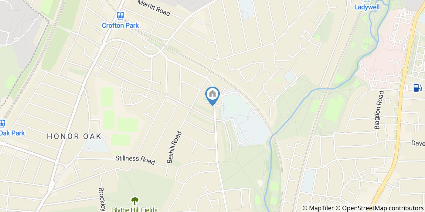 1 Bed Flat, Manwood Road, SE4