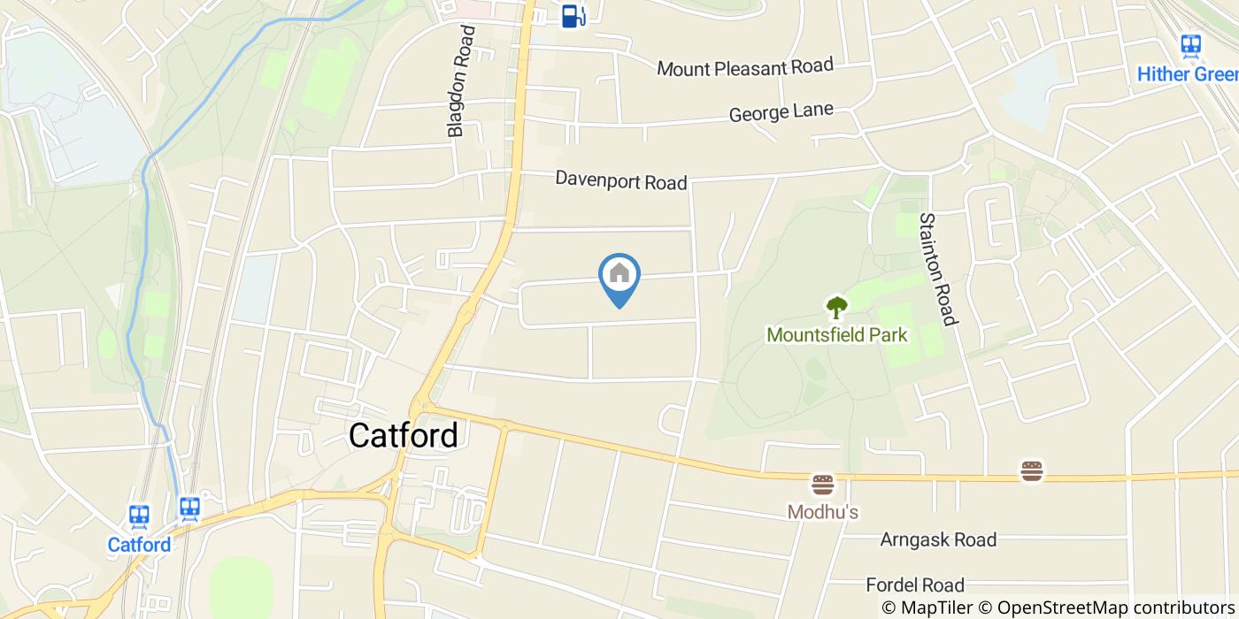 London - Studio Flat, Honley Road, SE6 - To Rent Now for £1,050.00 p/m