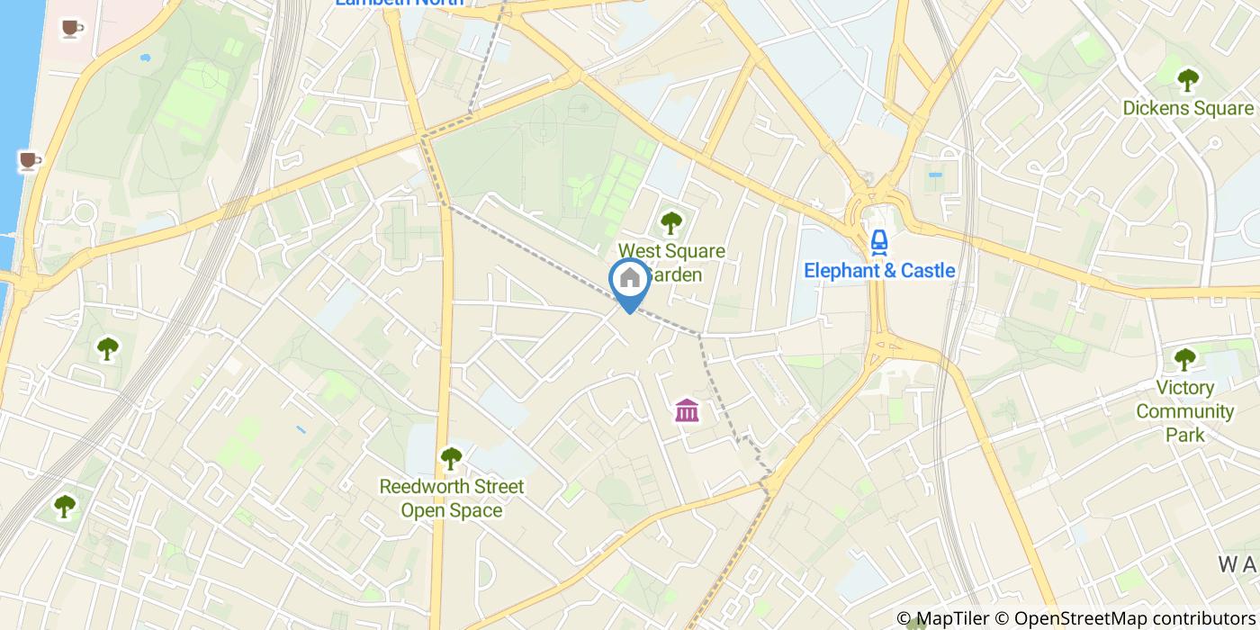 1 Bed Flat, Brook Drive, SE11