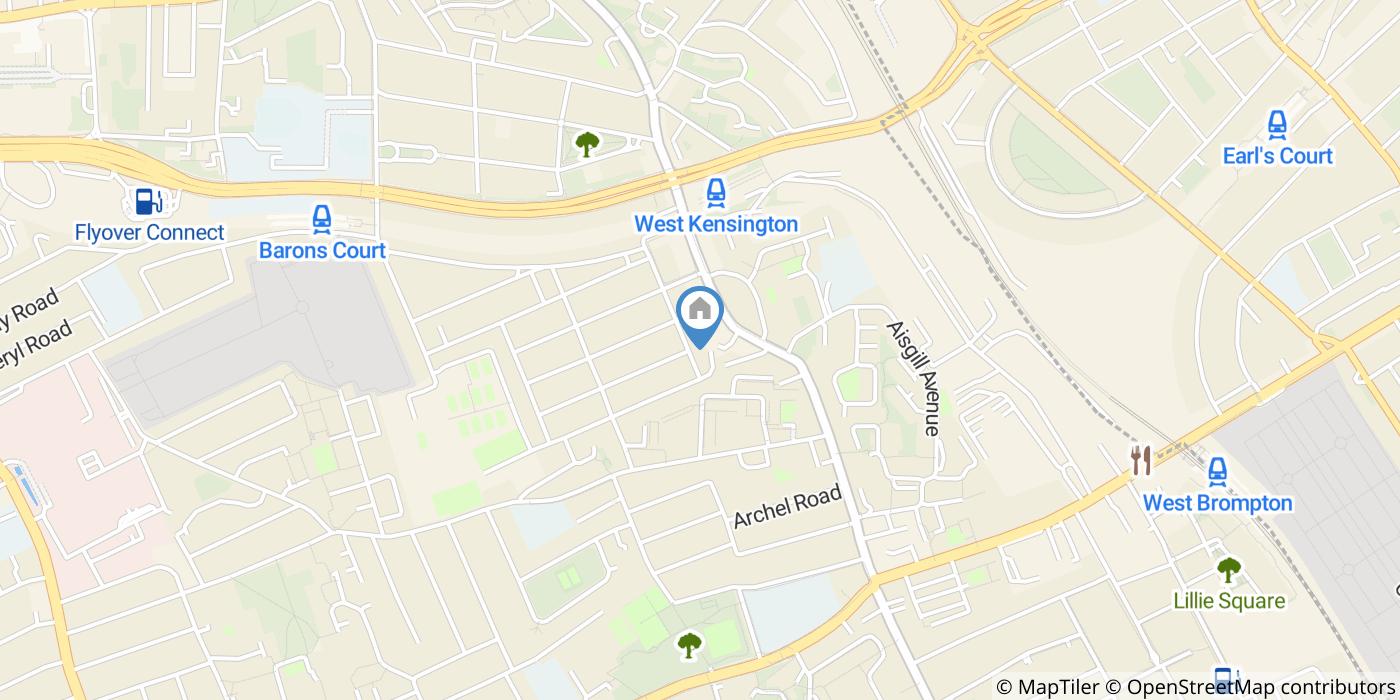 3 Bed Flat, Challoner Mansions, W14