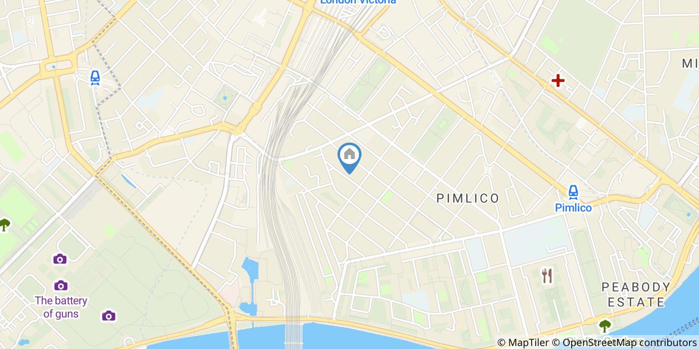 Studio Flat, Winchester Street, SW1V