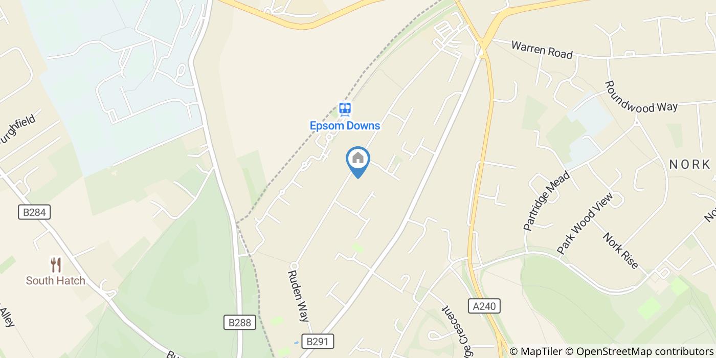 5 Bed Detached House, Ruden Way, KT17