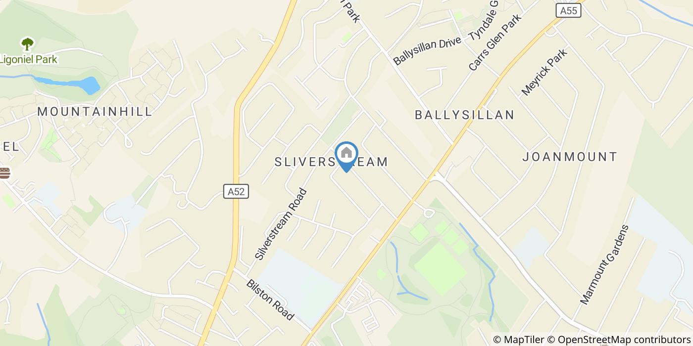 2 Bed Semi-Detached House, Ballysillan North Belfast, BT14