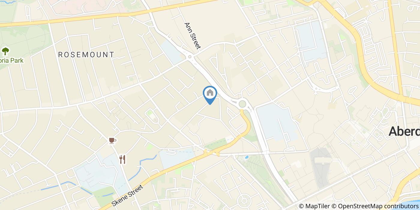 1 Bed Flat, Raeburn Place, AB25