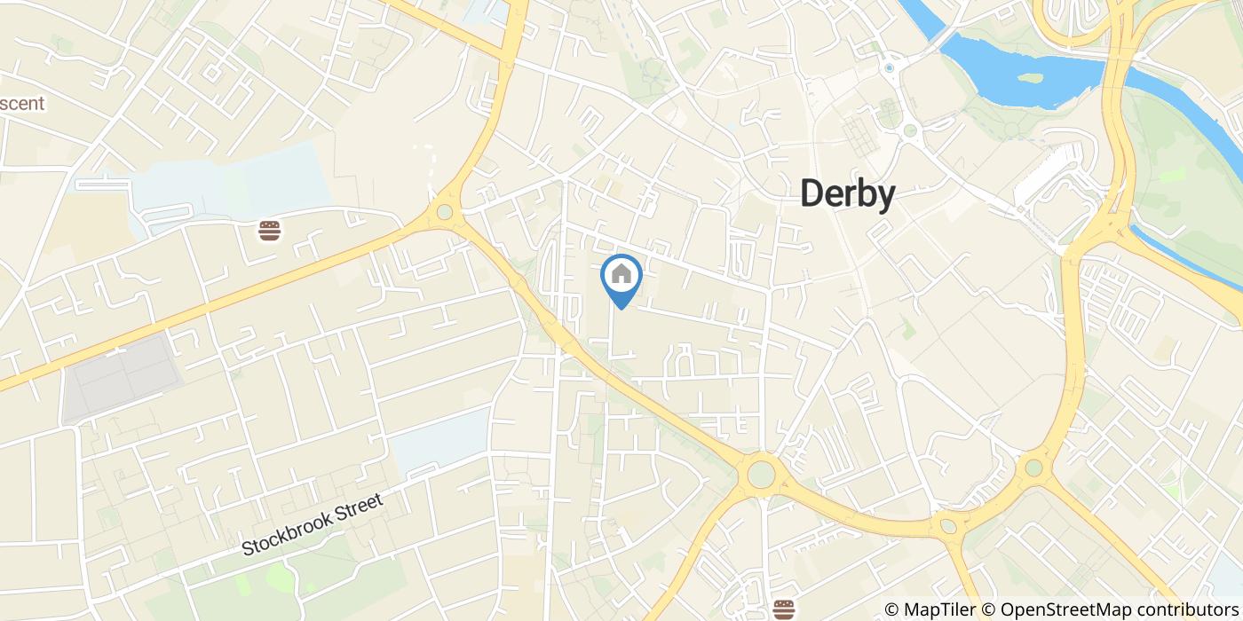 Studio Flat, Gerard Street North, DE1