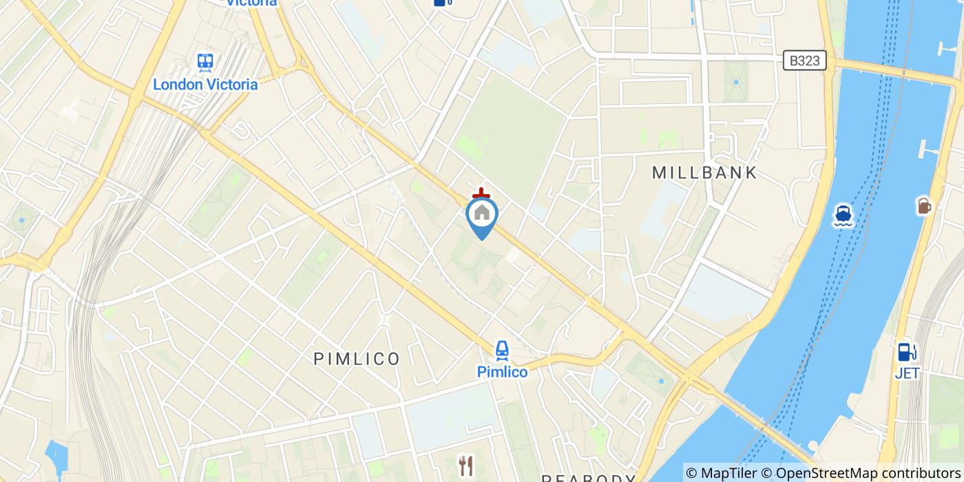 Room in a Shared Flat, Morgan House, SW1V