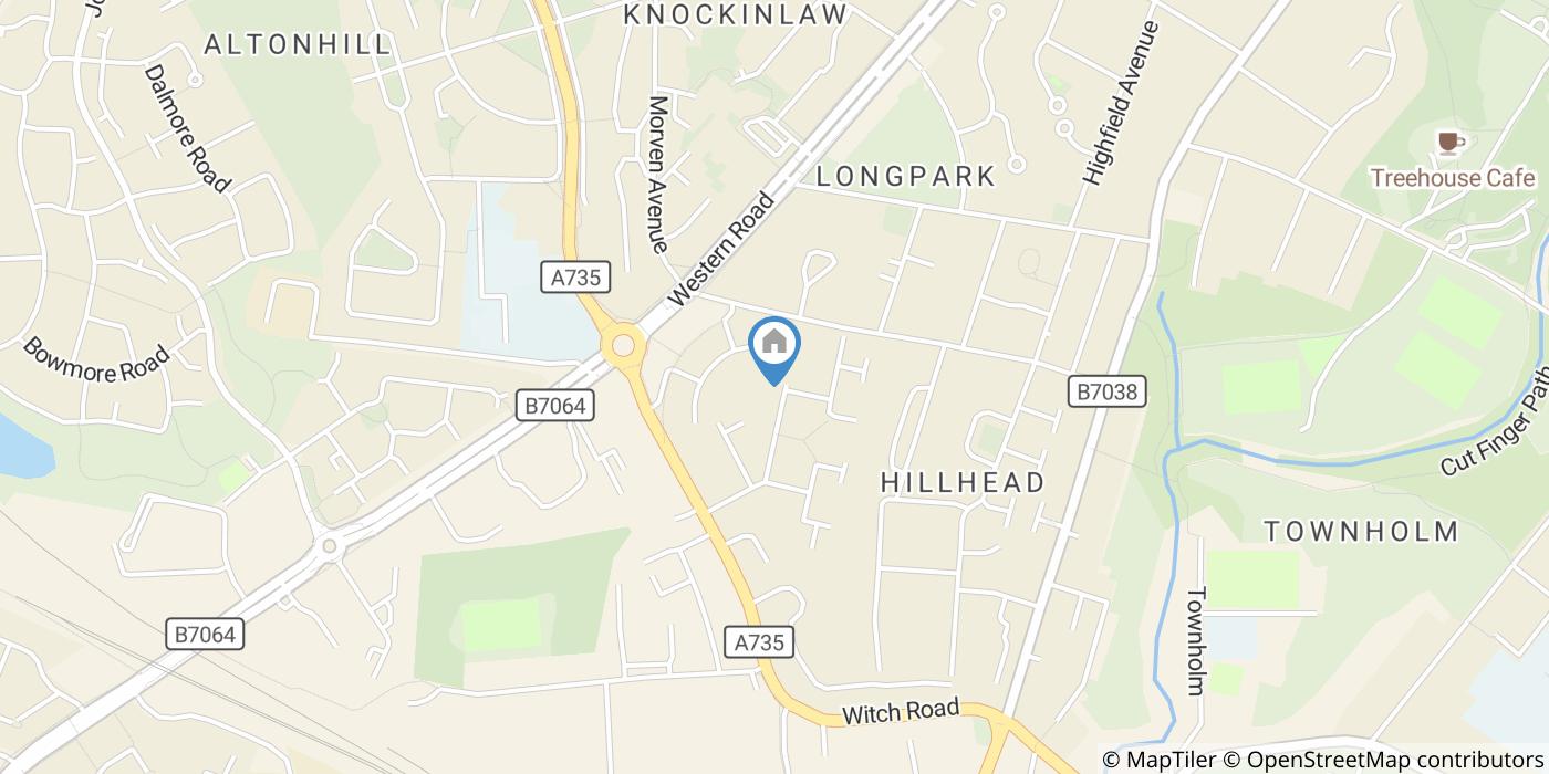 2 Bed Terraced House, Clay Crescent, KA3