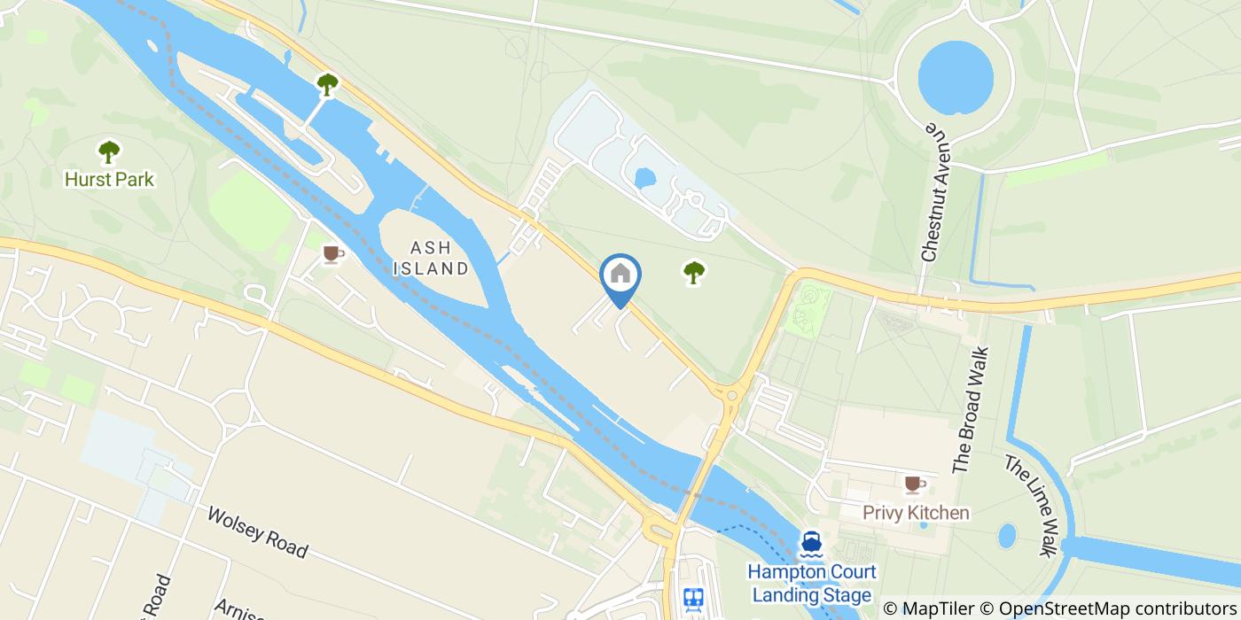 Studio Flat, The Cardinal Wolsey, KT8