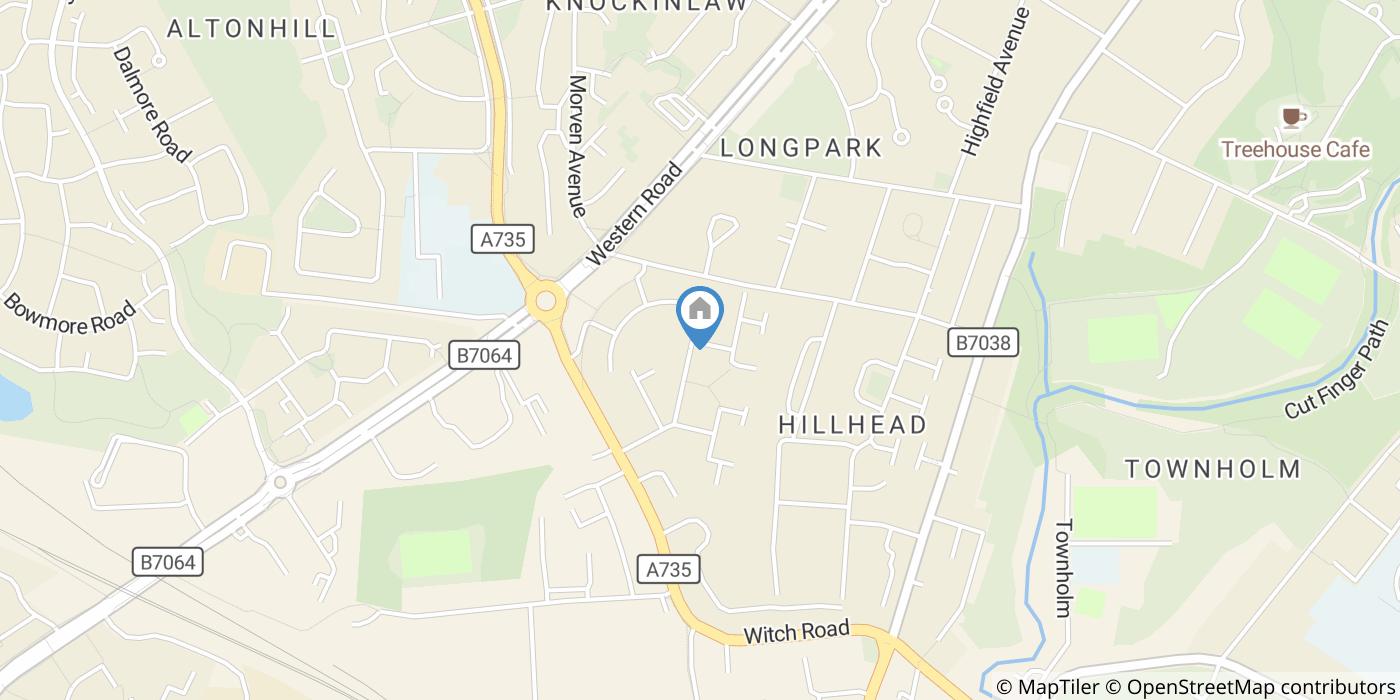2 Bed Terraced House, Clay Crescent, KA3