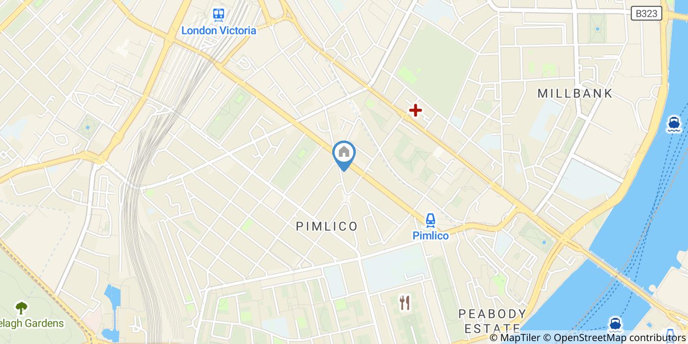 2 Bed Flat, Denbigh Street, SW1V