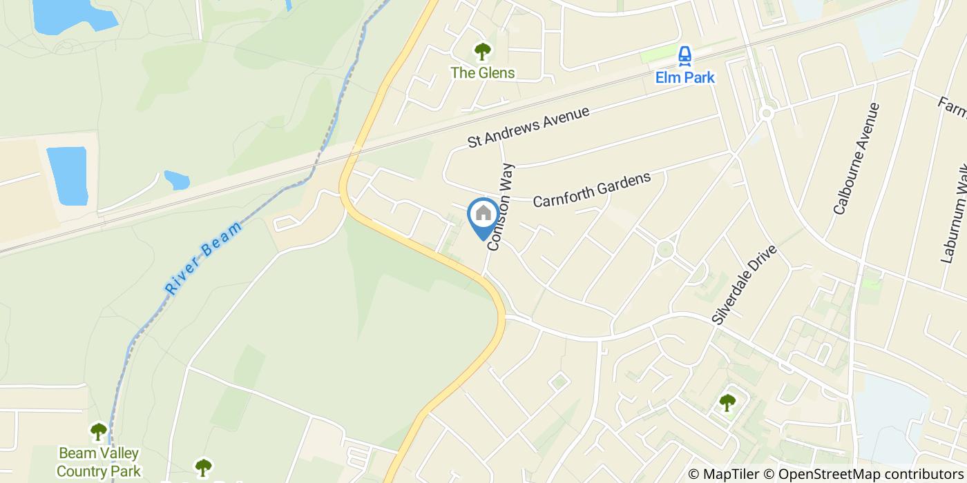 Room in a Shared House, England, RM12