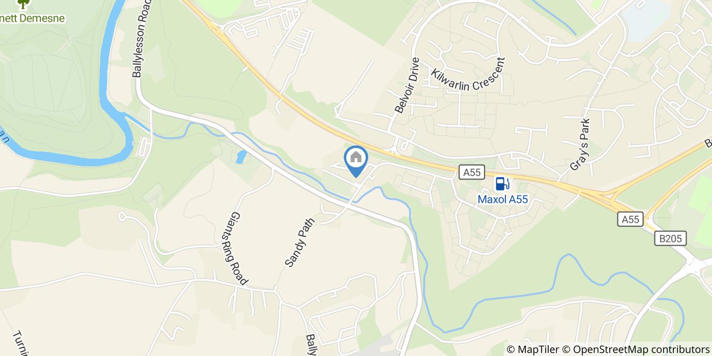 2 Bed Flat, Minnowburn Mews, BT8