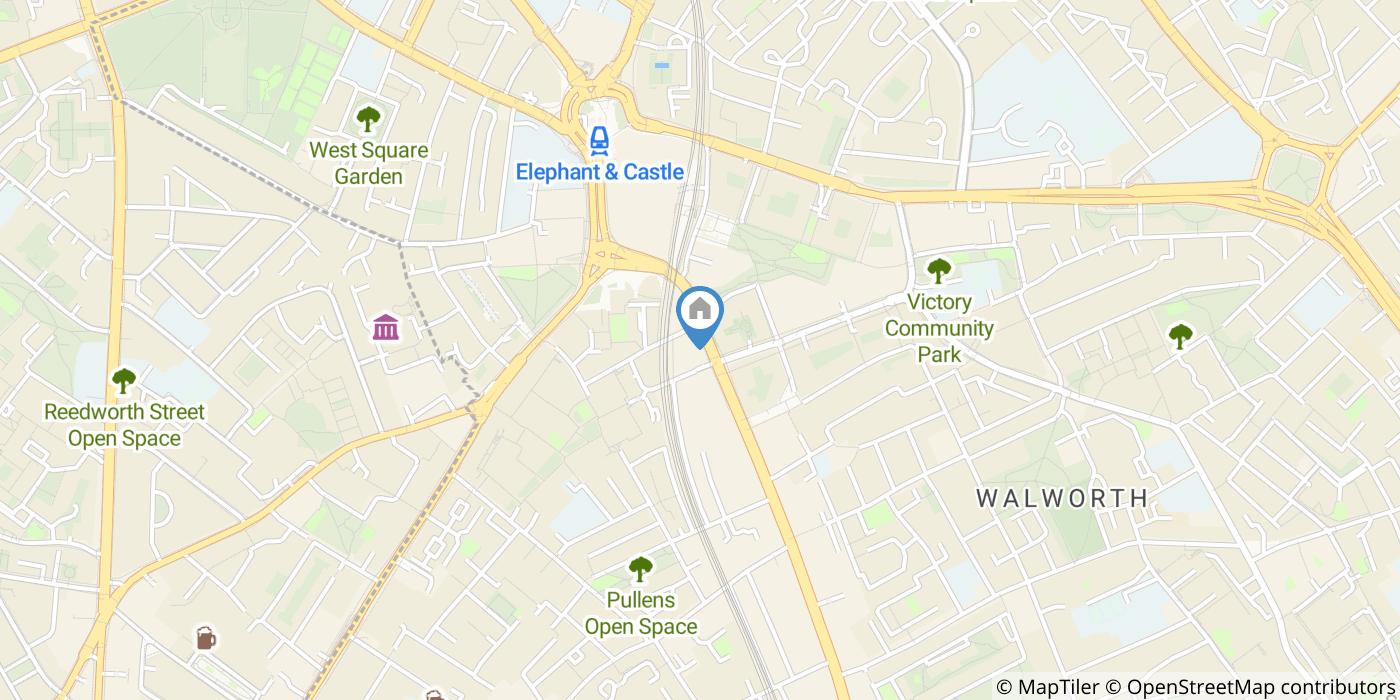 Studio Flat, Walworth Road, SE17