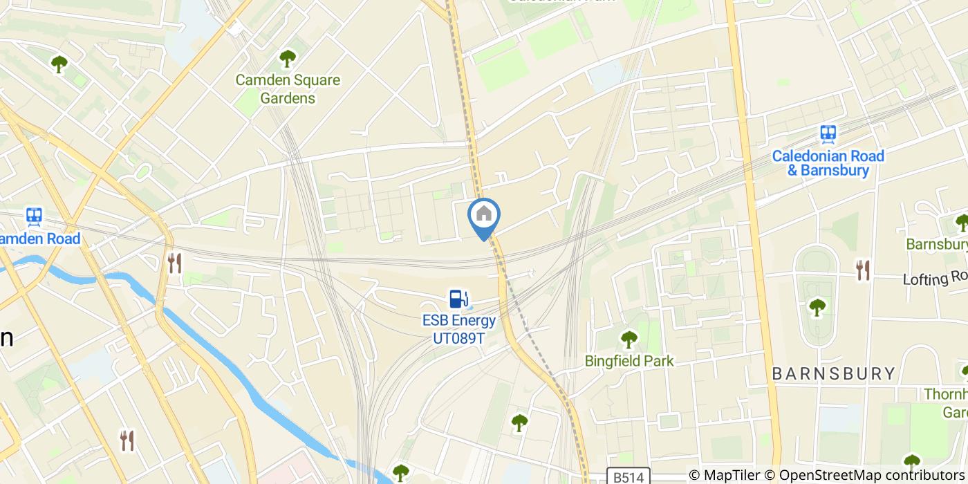 2 Bed Flat, York Way, N7